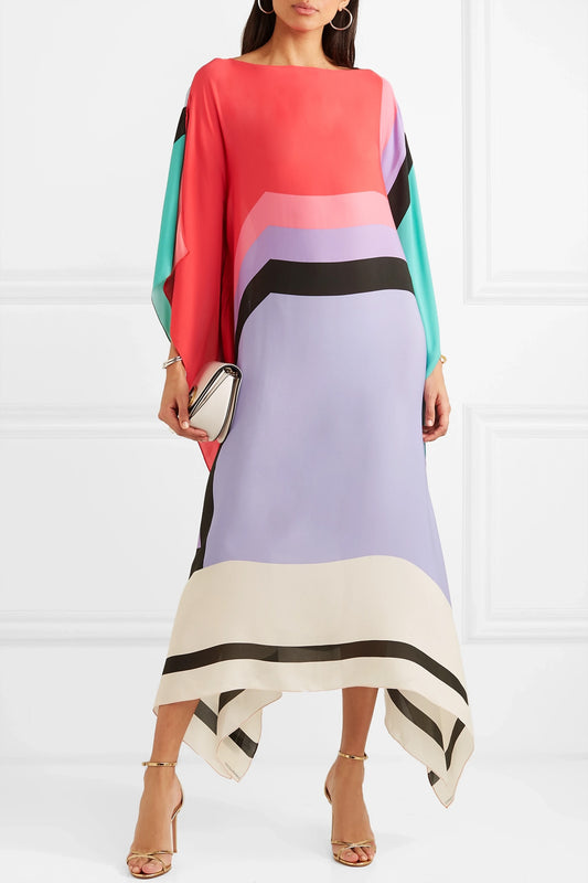 Fuchsia Fusion | Pink Party-Wear Kaftan