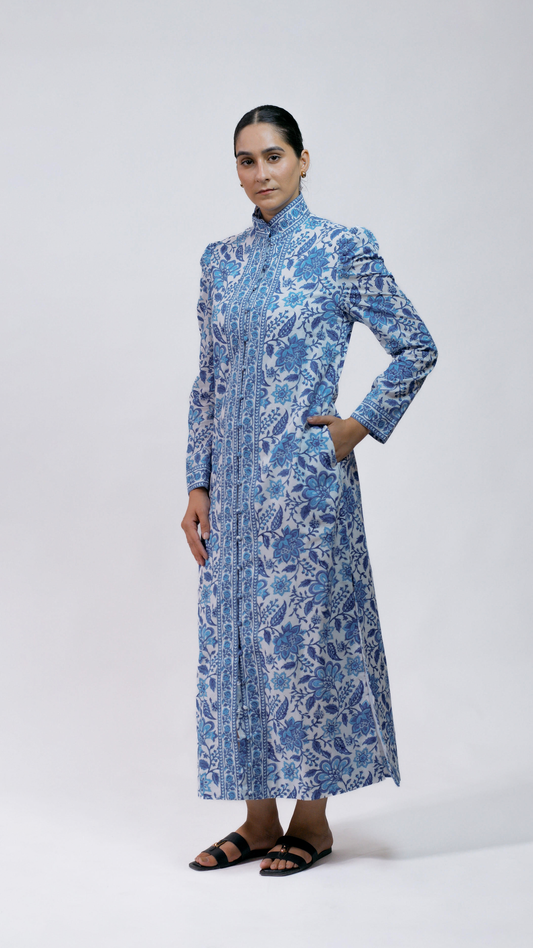 Wild Stripe | Zebra Print Shirt Dress