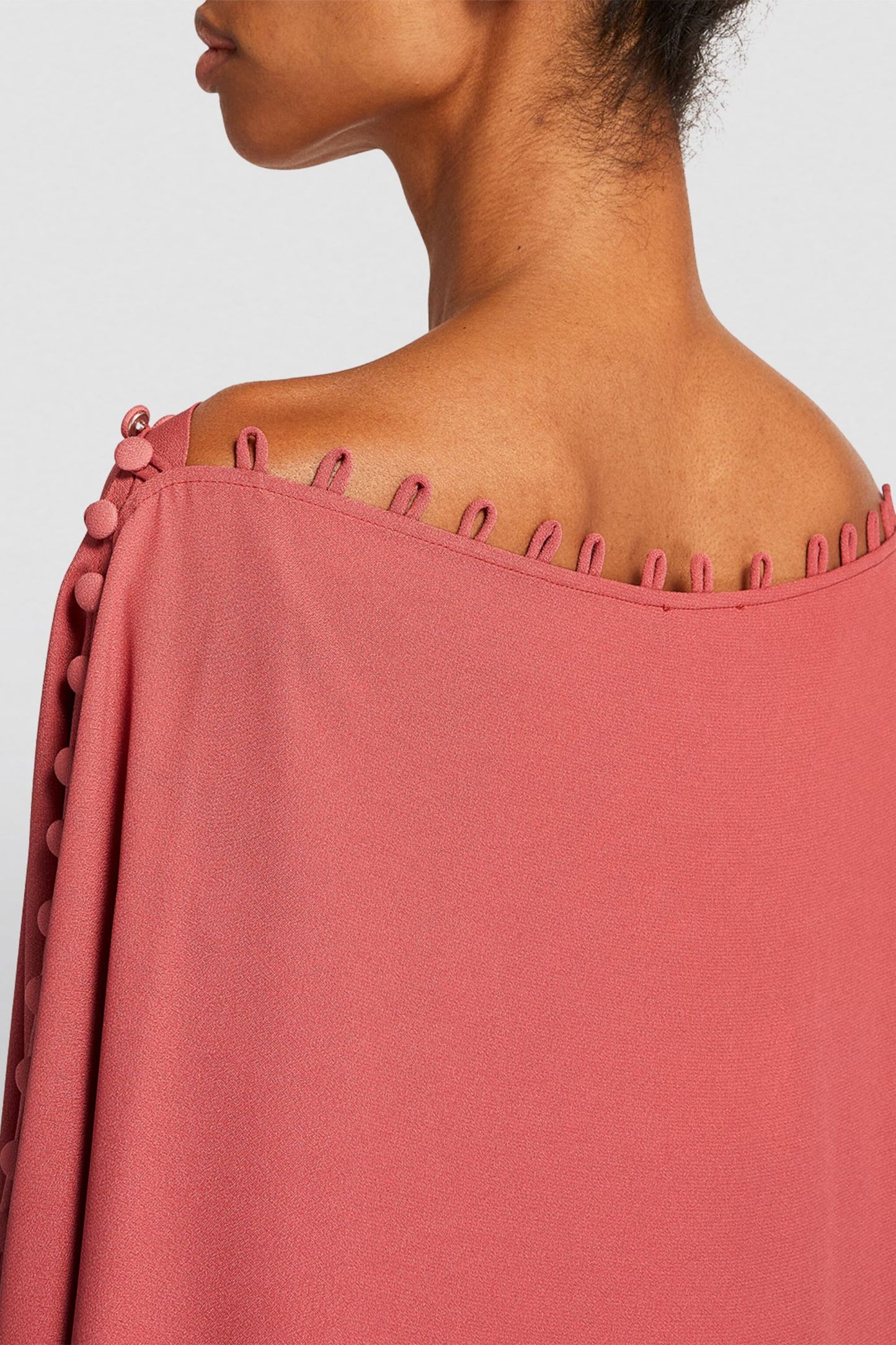Serene Silhouette | Peach Kaftan