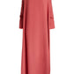 Serene Silhouette | Peach Kaftan