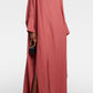 Serene Silhouette | Peach Kaftan