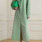 Everyday Stripe | Green Shirt Dress