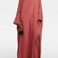 Serene Silhouette | Peach Kaftan
