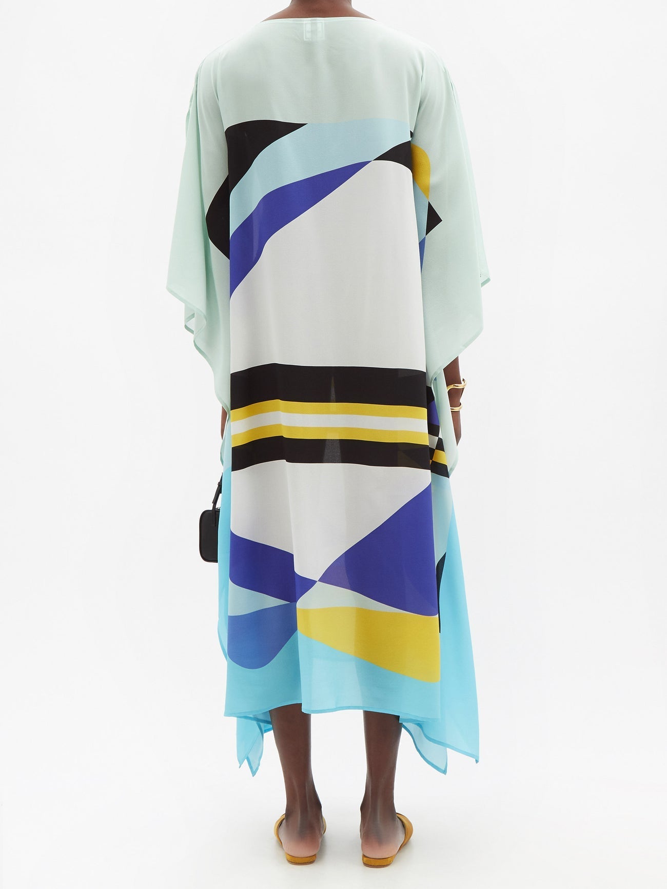 Under The Sea | Blue Party-Wear Kaftan