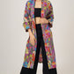 Purple Frida | 100% Cotton Kimono With Pockets