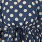 Polka Dots Block Printed Cotton Kaftan Tunic - Earthen Threads