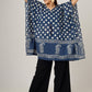 Polka Dots Block Printed Cotton Kaftan Tunic - Earthen Threads